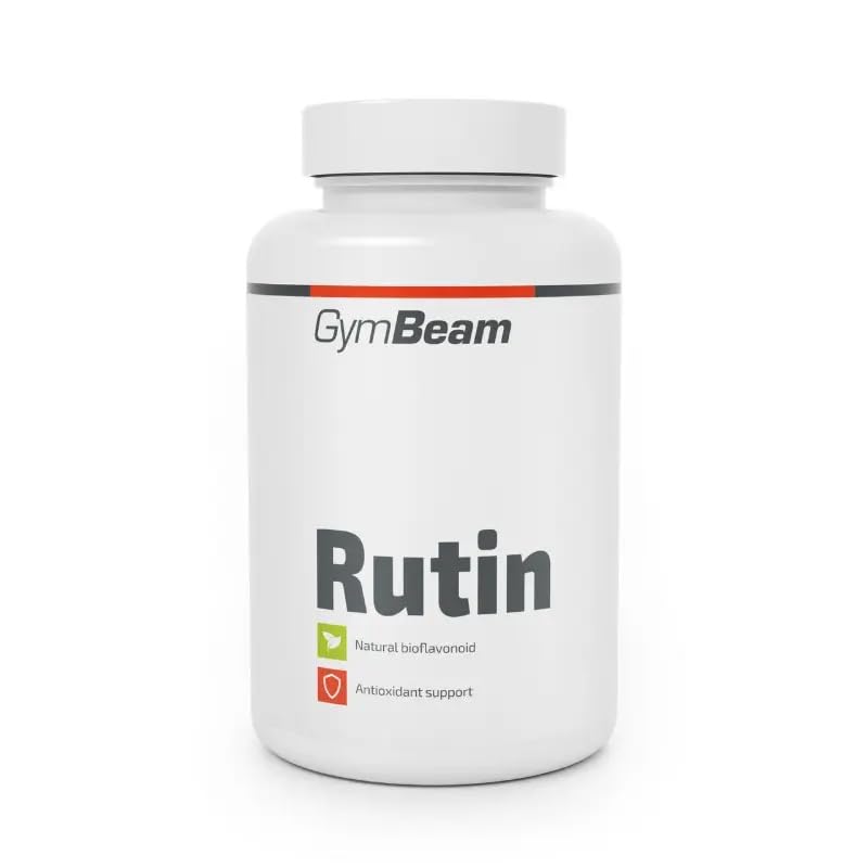 GymBeam Rutin (Kapseln) - 500 mg pro Tagesdosis Extrakt der Japanischen Pagode (Sophora japonica) Pagode Extrakt Antioxidans schützt Zellen vor oxidativem Stress vegan 90 caps