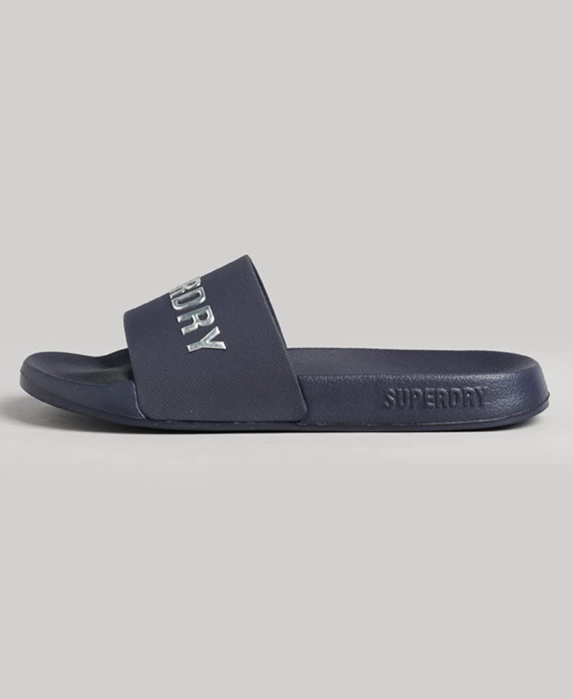 Superdry Kobiety Kod Logo Wegan Pool SlideKlapki