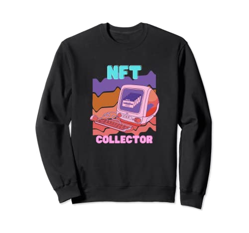 NFT Collector Vintage NFTS JPEGS ordenador Sudadera