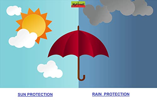 Image of 2 Fold Umbrella for Women & Men Office 2 Fold Umbrella for Girls - Set Of 1