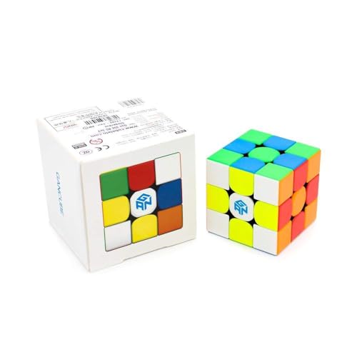 Image of Cubelelo GAN 356R 3x3 Stickerless Speed Cube for Children Kids & Adults | Features Honeycomb Design for Buttery Smooth Turning