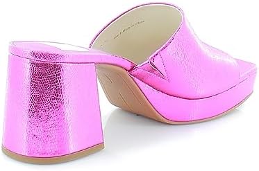 Dolce Vita Women's Marsha Modern Mule, Electric Pink Crackled Stella, 8 | Image 4
