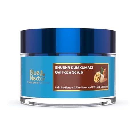 Blue Nectar Kumkumadi Gel Scrub Cover