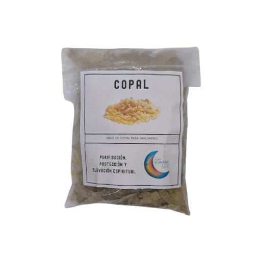 Incenso de copal em grão para fumério, 100% natural da Indonésia (200 g)