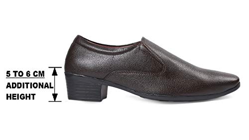 Image of BXXY Men's Height Increasing Corporate Casual Slip-On Shoes