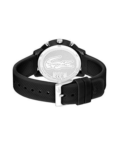 Image of Lacoste Lacoste 12.12 Men's Quartz Chronograph Watch with Silicone Strap