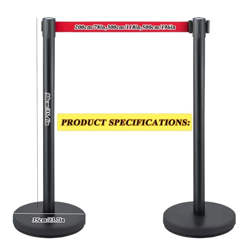 Poteau de guidage en acier inoxydable avec porte-panneau de signalisation