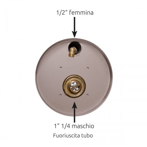 Fontana BEL 42/SRV - Plancha de metal para jardín
