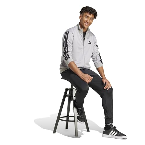 Image of adidas Men Basic 3-Stripes French Terry Track Suit
