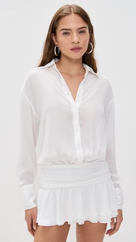 Women's Girls Girls MINI Dress, Snow, White, S2