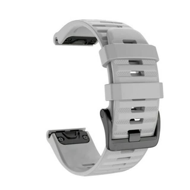 Evita rozaduras con la correa de silicona para Garmin Fenix 7X 6 Pro Easyfit