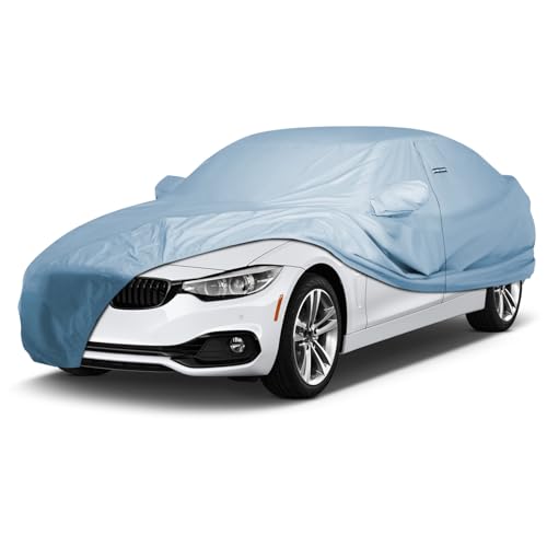 Image of iCarCover Premium Car Cover for 2018-2019 BMW 6-Series Gran Turismo Heavy Duty Waterproof All-Weather Automobiles Custom Fit Indoor Outdoor UV Snow Protection Covers with Straps and Bag
