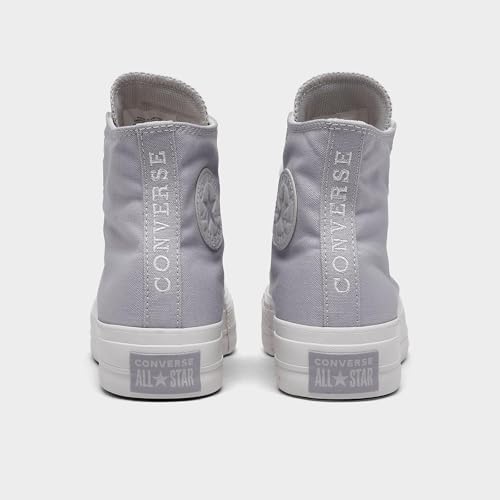 Image of Converse CTAS Lift High Top Women's Shoes, Ghost Town /Vintage White, Size 5.5