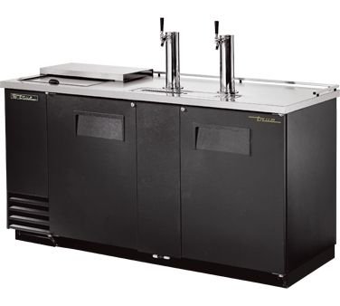 True TDD-3CT Solid Door Direct Draw Beer Dispenser