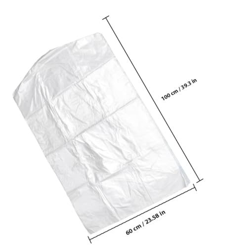 Housses de vêtements transparentes pour protéger chemises de la poussière