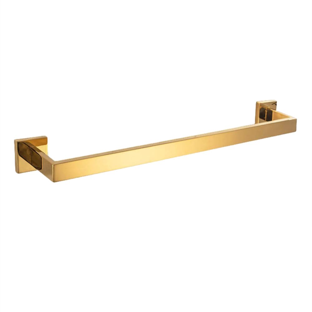 Pizzzeno Single Towel Bar Polished Gold Bathroom Hardware Set Stainless Steel Robe Hook Towel Bar Toilet Roll Paper Holder Towel Ring Bathroom Accessories,,China