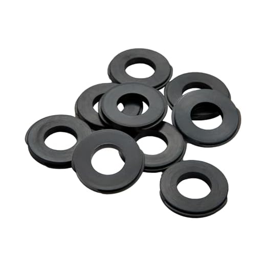 OFFO Duschschlauch Flachdichtung,Dichtring,2mm für 1/2 Zoll Duschkopfschlauch,Thin,Schwarz,10pcs