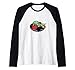 Deliziosa ciotola di frutta Maglia con Maniche Raglan