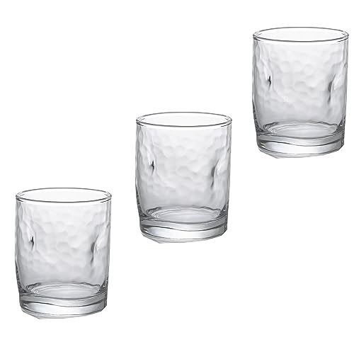 ADERIA B2763 Dishwasher Safe IPT Long Fit Cup 9.1 fl oz (270 ml), 3 Pieces, Made in Japan, Tempered Glass, Cutlery, Break-Resistant, Simple, Glass, Cup, Commercial Use, Home, Durable, Food,