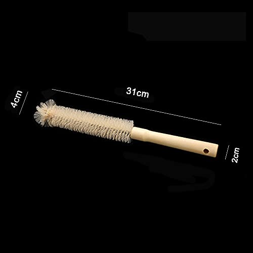 3 Pezzi Spazzole di Pulizia per Bottiglie, Perno