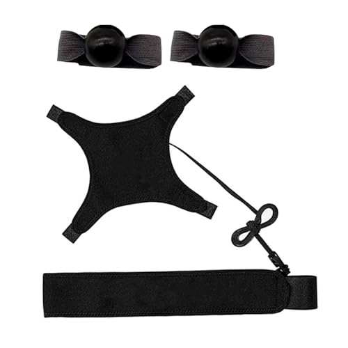 mioosho Adjustable Solos Football Trainer Football Training Belt Soccer/Volleyball/Football Training Equipment Practice Tool