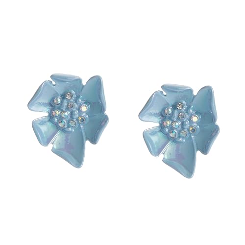 Betsey Johnson Women's Garden Glam Flower Stud Earrings2