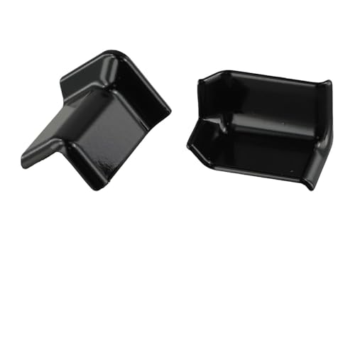 Yuanpgky Baseboard Corner for 5.4 cm Height Wall Trim, ABS Material Inside and Outside Corners Connector in 6 Colors(S Silver)