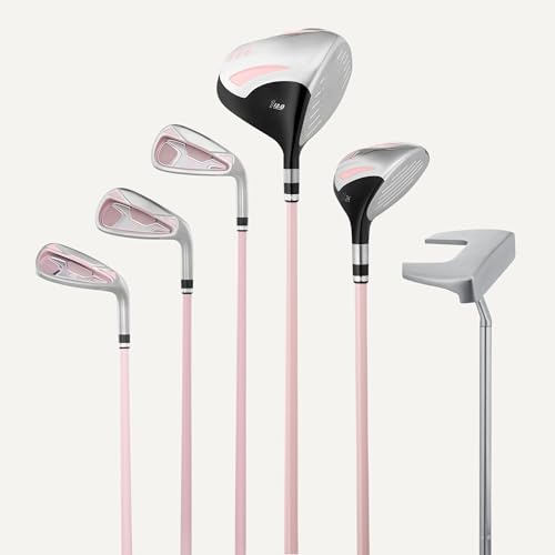 Amazon Basics Golf Club Set, 6- Piece with Stand Bag, Oversized Clubface, Low Center of Gravity - Image 4