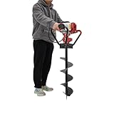 43CC Auger Post Hole Digger, 2-Stroke Gas Powered...