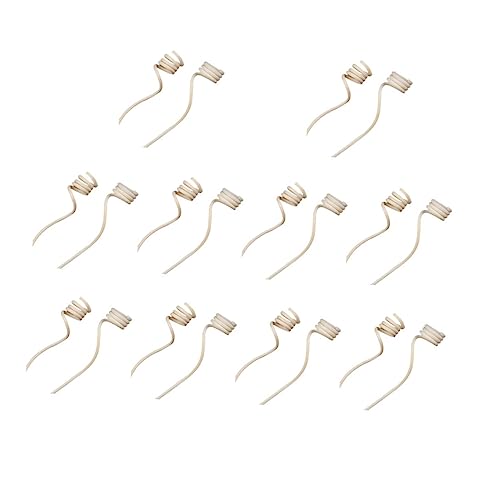 ABOOFAN Essential Oil Diffuser Sticks 20pcs Rattan Sticks Large Spiral Heads Natural Diffusers for Home Office Wedding