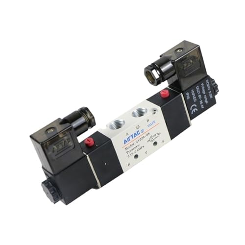 Électrovanne bistable 4V220-06 DC24V à double bobine haute précision - 3