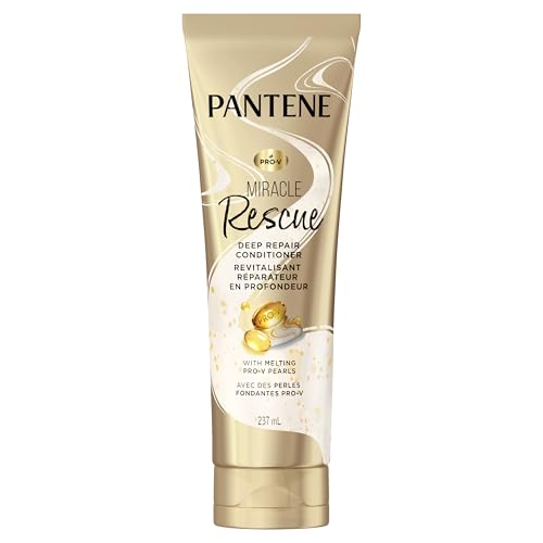 Pantene Pro-V Miracle Rescue Deep Repair Conditioner with Melting Pro-V Pearls, transforms hair, softens, repairs from the inside, 237 mL - Image 3