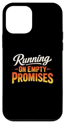 Sarcasm Running On Empty Promises Funny �����Y �X�}�z�P�[�X iPhone 12 mini �p