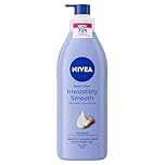 NIVEA Irresistibly Smooth Body Lotion (400ml), 72H Hydration NIVEA Moisturiser for Soft and Smooth Skin Made with Pure Hyaluron and Shea Butter, Intensive Moisturising Body Moisturiser