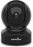 Conexión sencilla y 1080P Configura con facilidad la cámara Wi-Fi interna de 2,4 G wifi (5 G no es compatible) a través de la aplicación Wansview Cloud. Disfruta de un vídeo de 1080P y una visualización a través de Alexa/Echo Show.