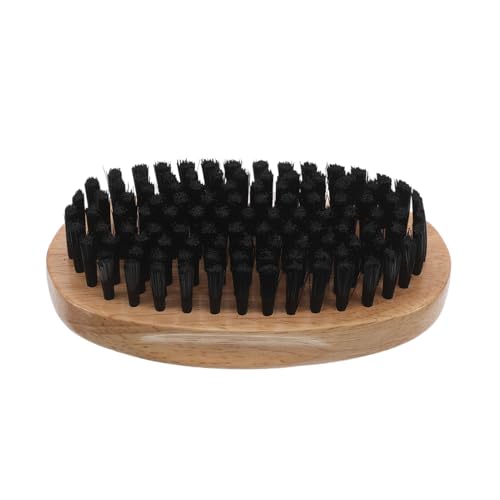 BESTYASH Beard Styler Men's Hairbrush Barber Supplies Smoothing Brush Natural Bristles Barber Tool Styling Kit