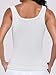 ANRABESS Womens Sleeveless Scoop Neck Tank Top Ribbed Fitted Summer Basic Slim Cute Tops 2026 White Medium