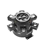 AOUDNステージライトムービングヘッド 6 アームビーム付き DJ ライト 結婚式 パーティーやライブハウス用KTV 家族パーティー 誕生日 ショップ (ブラック)