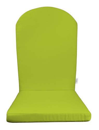 RSH DECOR: Foam Adirondack/Rocking Chair Cushion | 48” x 20” x 2” | Sunbrella Performance Fabric | Water and Fade-Resistant | Outdoor Cushion for Patio Furniture | Canvas Macaw