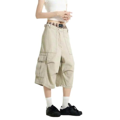 Jean cargo femme ample fini les pantalons serrés grâce au denim jambes larges
