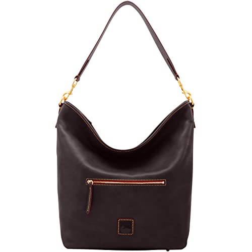 Dooney & Bourke Handbag, Camden Florentine Large Hobo Shoulder Bag - Brown Tmoro