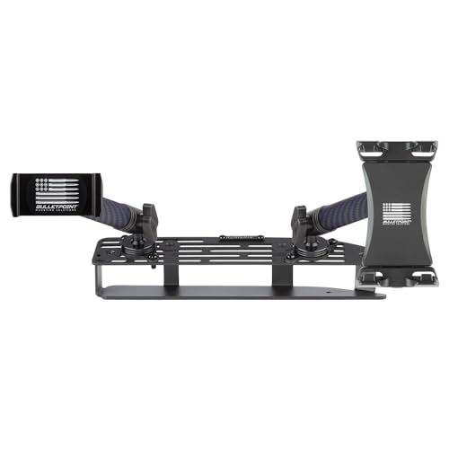 Bulletpoint Mounting Solutions RubiGrid Metal Dash Mount with Phone + Tablet Holder Bundle Compatible with 2022+ Chevrolet Silverado & GMC Sierra