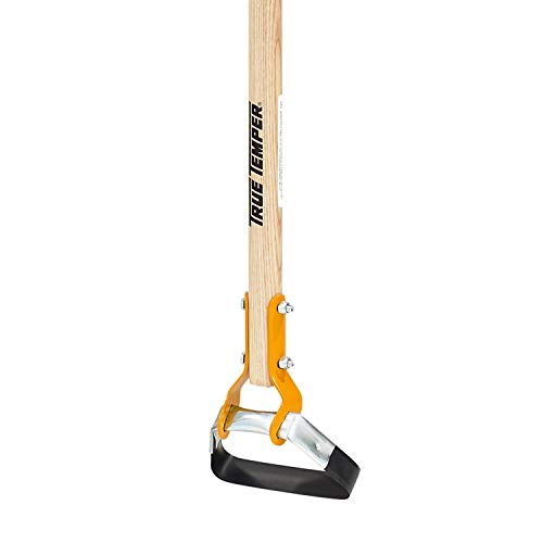 True Temper 2866300 Looped Action Hoe Cultivator with 54 in. Hardwood Handle with Cushion Grip, Pack of 1