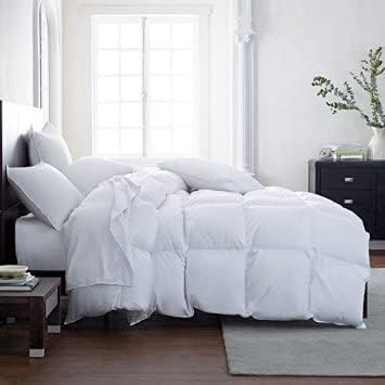 Down Alternative Comforter King Size - Fluffy Duvet Insert - Premium Plush All Season - Luxury Breathable Hotel Cooling Comforter - King