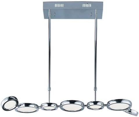 ET2 E21144-01PC, Timbale Mini Round Pendant, 7 Light LED, Chrome