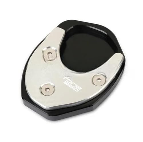 Plaque d'extension pour béquille Daytona 660 2024 en alu CNC