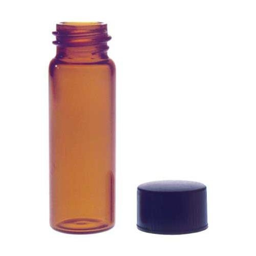 Vial with Cap 15X45 Amber