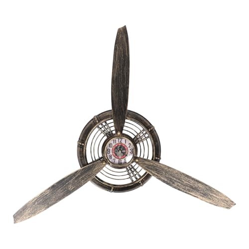Horloge murale vintage hélice avion CORHAD pour remplacer les décos murales fades