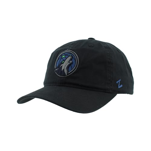 Minnesota Timberwolves NBA Officially Licensed Adjustable Hat Scholarship Icon Black