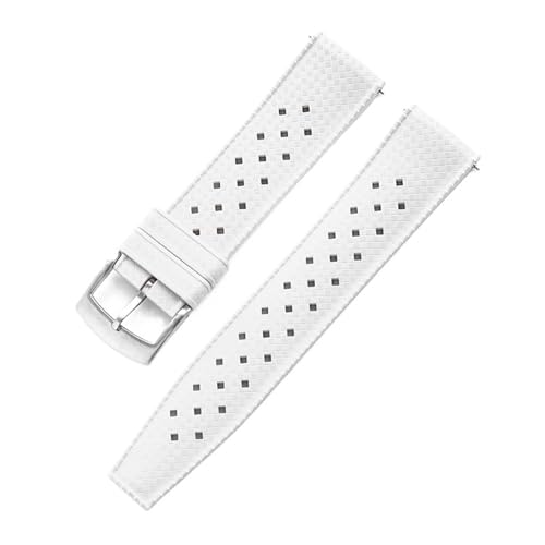Bracelet de montre universel étanche en caoutchouc fluoré sport